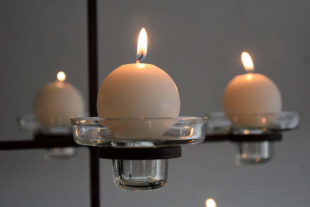 Scandinavian Mid-Century Modern Chandelier Erik Hoglund Attributed - Decor