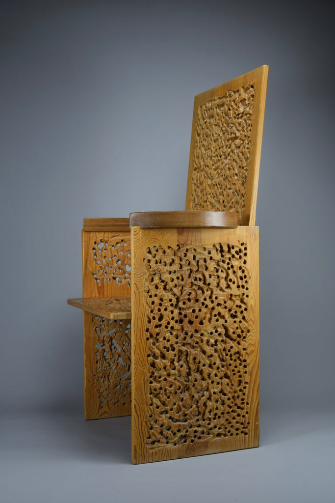 Sculptural Mid Century Modern Chair by Urano Palma - Furniture