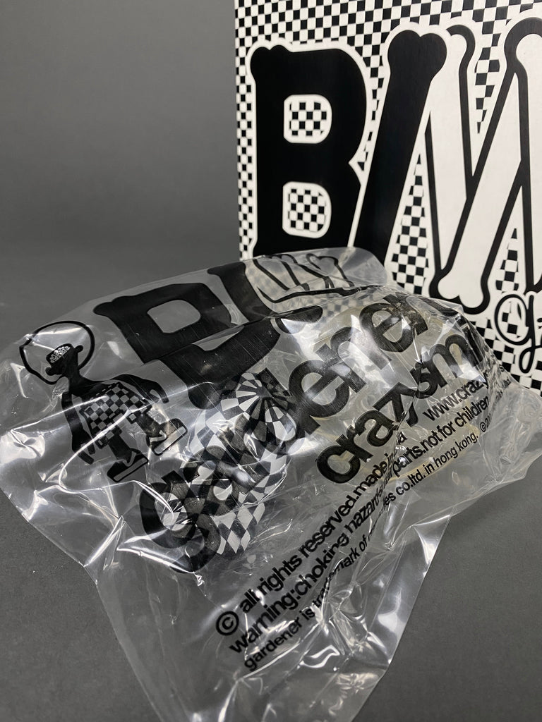 Sealed White Body Black Bone Designer Toy by Michael Lau 2006 - Art Toys
