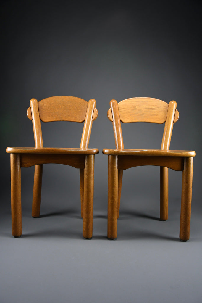 Set of 4 solid pine dining chairs by Rainer Daumiller - Furniture