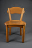 Set of 4 solid pine dining chairs by Rainer Daumiller - Furniture