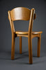 Set of 4 solid pine dining chairs by Rainer Daumiller - Furniture