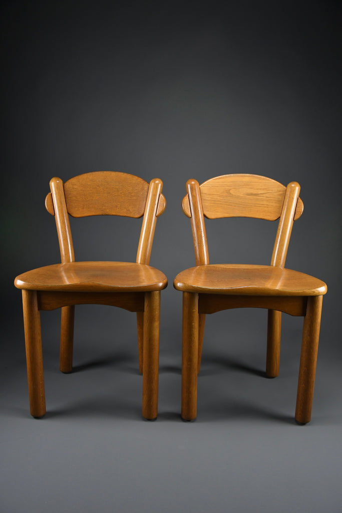 Set of 4 solid pine dining chairs by Rainer Daumiller - Furniture