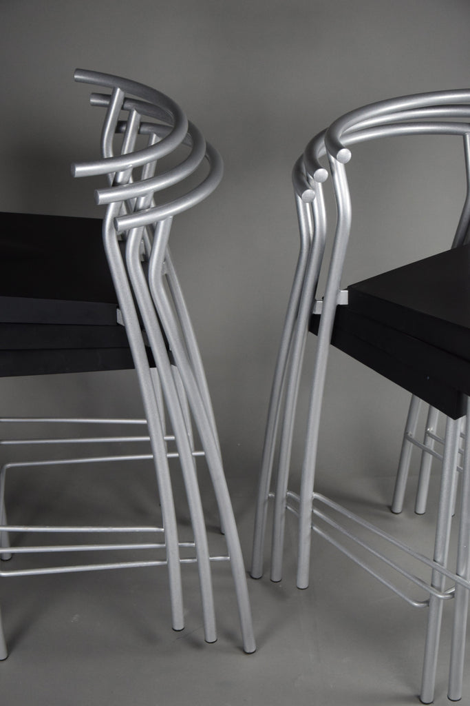 Set of 6 1990’s Hi-Glob bar stools by Philippe Starck for Kartell Italy - Furniture