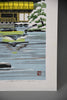 “Setsuei (Snowfall at Kinkaku-ji)”, A luminous winter vision of the golden pavilion by Ido Masao - Art