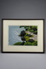 Shinkoin Temple 1992 Japanese woodblock print by Masao Ido limited edition 27/180 original frame - Art