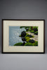 Shinkoin Temple 1992 Japanese woodblock print by Masao Ido limited edition 27/180 original frame - Art