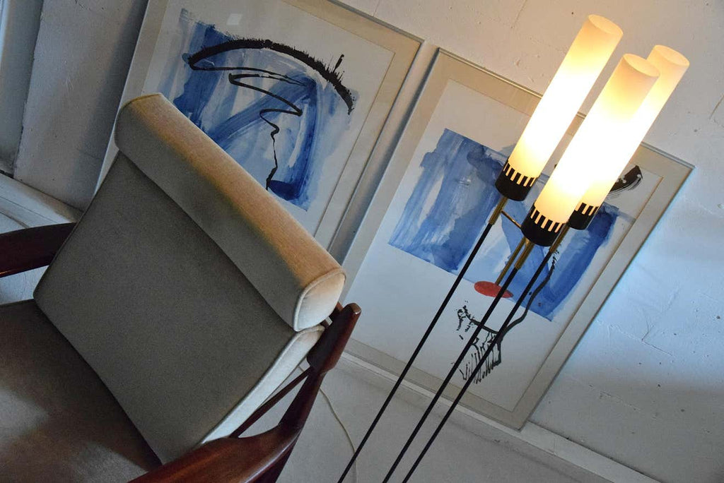 Stilnovo Mid-Century Italian Floor Lamp - Lighting Floor