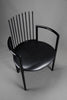 Striking avant garde postmodern armchair in the style of Shiro Kuramata - Furniture