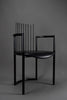 Striking avant garde postmodern armchair in the style of Shiro Kuramata - Furniture