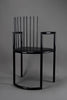 Striking avant garde postmodern armchair in the style of Shiro Kuramata - Furniture