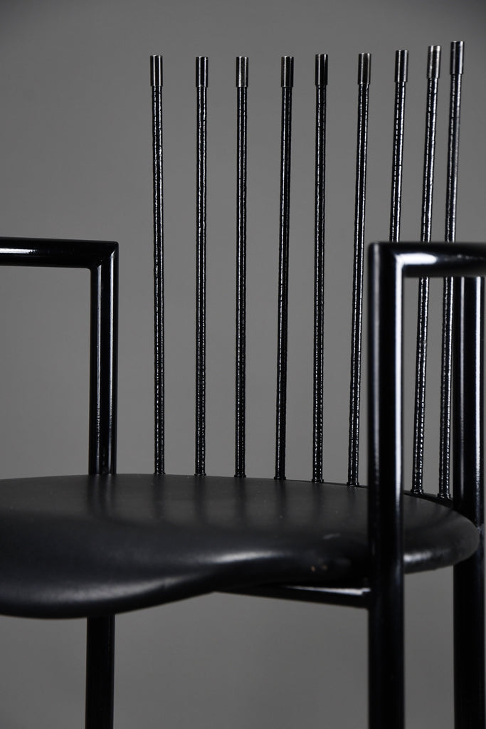 Striking avant garde postmodern armchair in the style of Shiro Kuramata - Furniture
