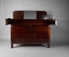 Stylish Italian 1970’s chest of drawers vanity and writing desk Unending by Ernesto Radaelli - Furniture