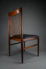 Stylish mid century Jatoba wood dining room set designed by Helge Sibast - Furniture