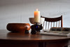 Stylish mid century Jatoba wood dining room set designed by Helge Sibast - Furniture