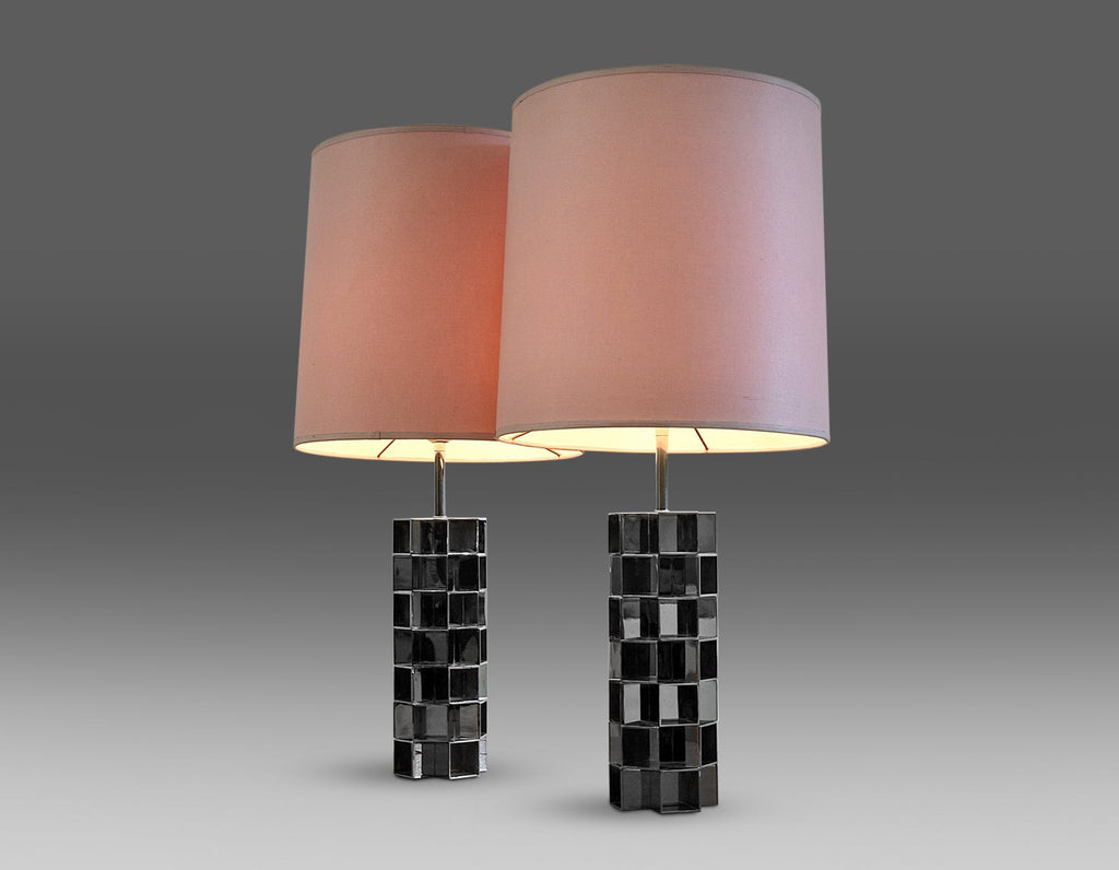Stylish Pair of Hollywood Regency Table Lamps - Lighting