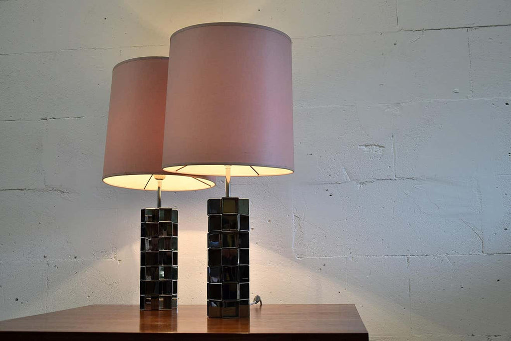 Stylish Pair of Hollywood Regency Table Lamps - Lighting