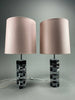 Stylish Pair of Hollywood Regency Table Lamps - Lighting