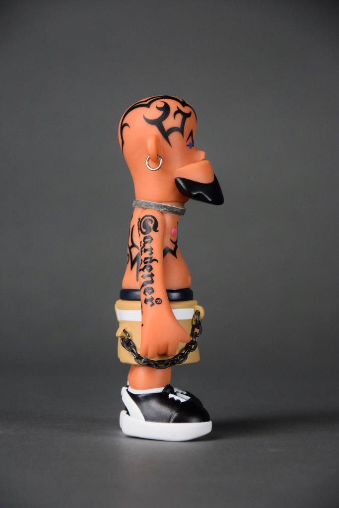 tatto 1999 designer toy by michael lau both figure and box signed - Art Toys