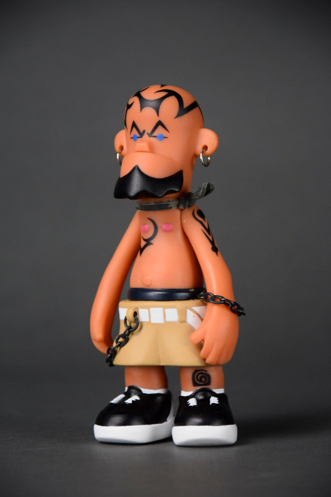tatto 1999 designer toy by michael lau both figure and box signed - Art Toys