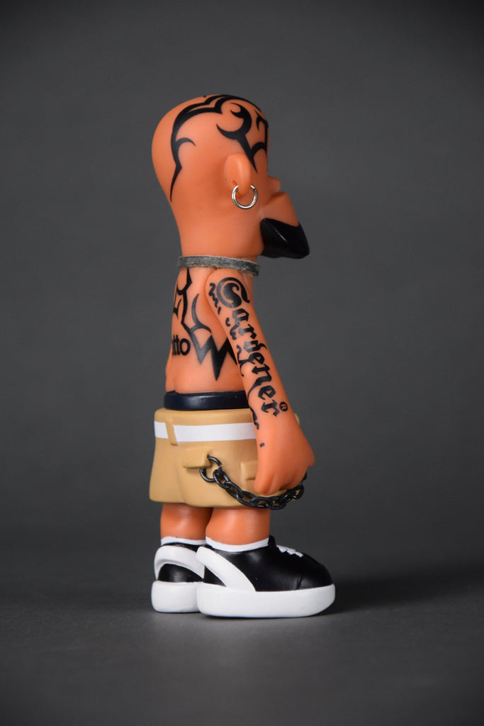 tatto 1999 designer toy by michael lau both figure and box signed - Art Toys