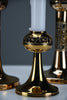 Three Scandinavian modern Pitsi copper candlesticks by Pentti Sarpaneva for Turun Hopea Finland - Candleholder