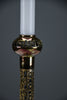 Three Scandinavian modern Pitsi copper candlesticks by Pentti Sarpaneva for Turun Hopea Finland - Candleholder