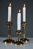 Three Scandinavian modern Pitsi copper candlesticks by Pentti Sarpaneva for Turun Hopea Finland - Candleholder