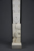“Trova Tempo” by Alberto Cabiddu monumental modernist totem in Pietra di Vicenza 1997 - Art