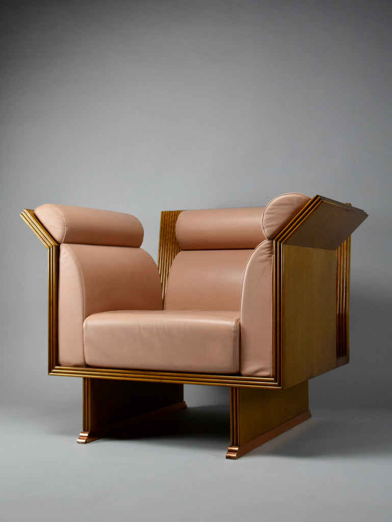 Ugo La Pietra Post Modern Lounge Chair - Furniture