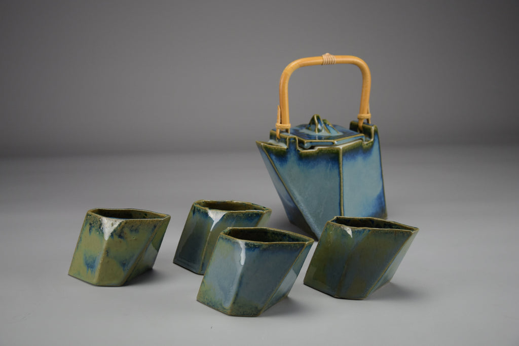 Unique Avant-garde 1990 Ceramic Tea Set - Tea Set