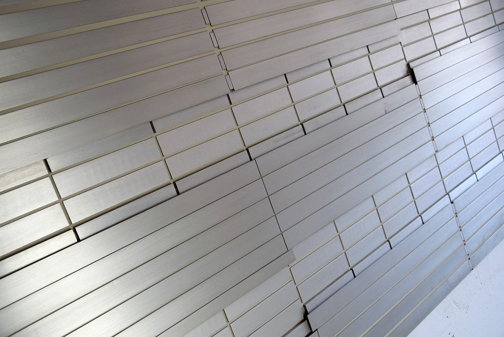 Unique Big Aluminium 1970 Wall Sculpture by Salvatore Messina - Decor