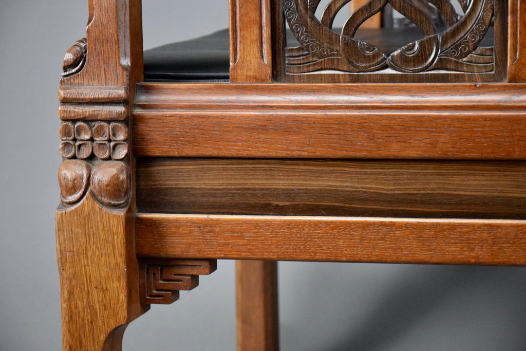 Unique Hand Crafted Art Deco Armchair By Lion Cachet - Furniture