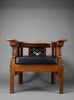 Unique Hand Crafted Art Deco Armchair By Lion Cachet - Furniture
