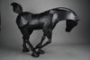 Unique Welded Iron Horse Sculpture by Lida Boonstra 1998 - Decor