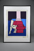 Valerio Adami signed lithograph printed by Euro Art Italy 1970 - Art