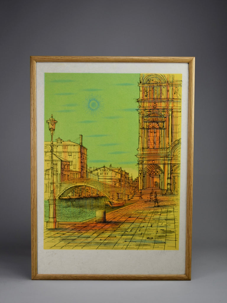 Venice by Jean Carzou 1973 - Art