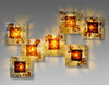 Venini Patchwork Hand Blown Wall Lamp by Toni Zuccheri - Lighting