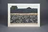 Wall in Hagi traditional Japanese contemporary woodblock print. - Art
