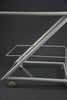 White 1960s Dutch modernist serving bar trolley - Furniture