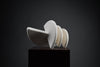 “XYZ4” by Alberto Cabiddu a harmonic dialogue in stone (1999) - Decor Sculpture