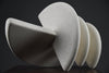 “XYZ4” by Alberto Cabiddu a harmonic dialogue in stone (1999) - Decor Sculpture