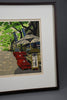 “Yōshō” (Light Reflection), Masao Ido original Japanese sōsaku-hanga woodblock print Kyoto 1992 - Art