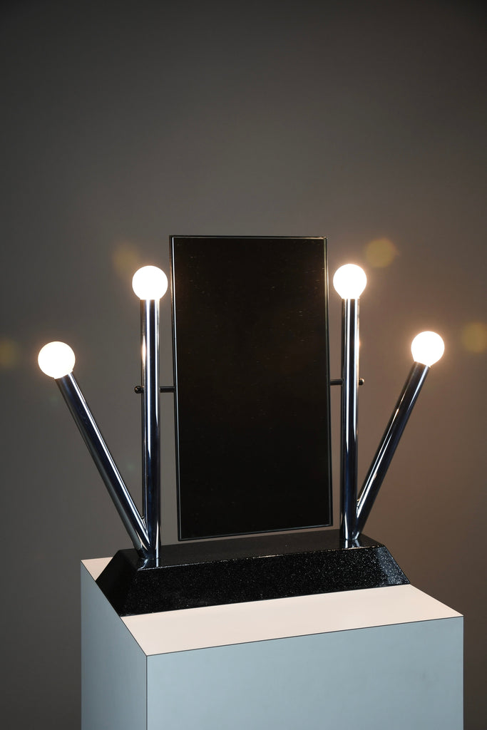 “Yukka” vanity mirror by Anna Anselmi for Bieffeplast Italy 1980 - Furniture
