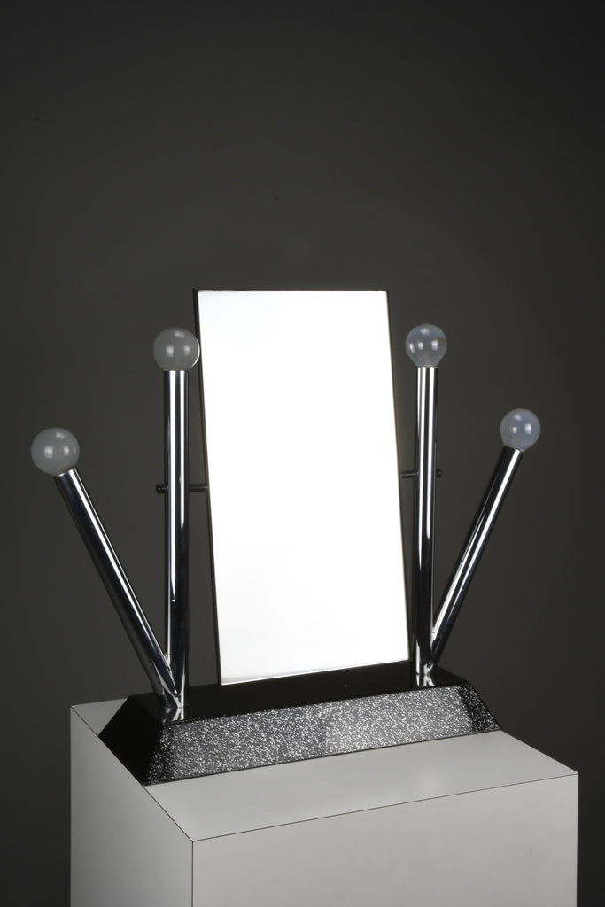 “Yukka” vanity mirror by Anna Anselmi for Bieffeplast Italy 1980 - Furniture