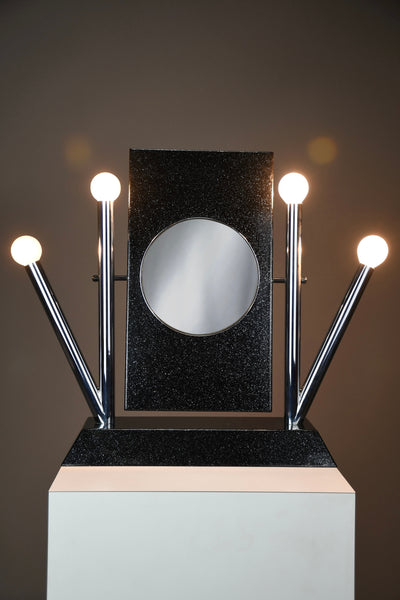 “Yukka” vanity mirror by Anna Anselmi for Bieffeplast Italy 1980 - Furniture