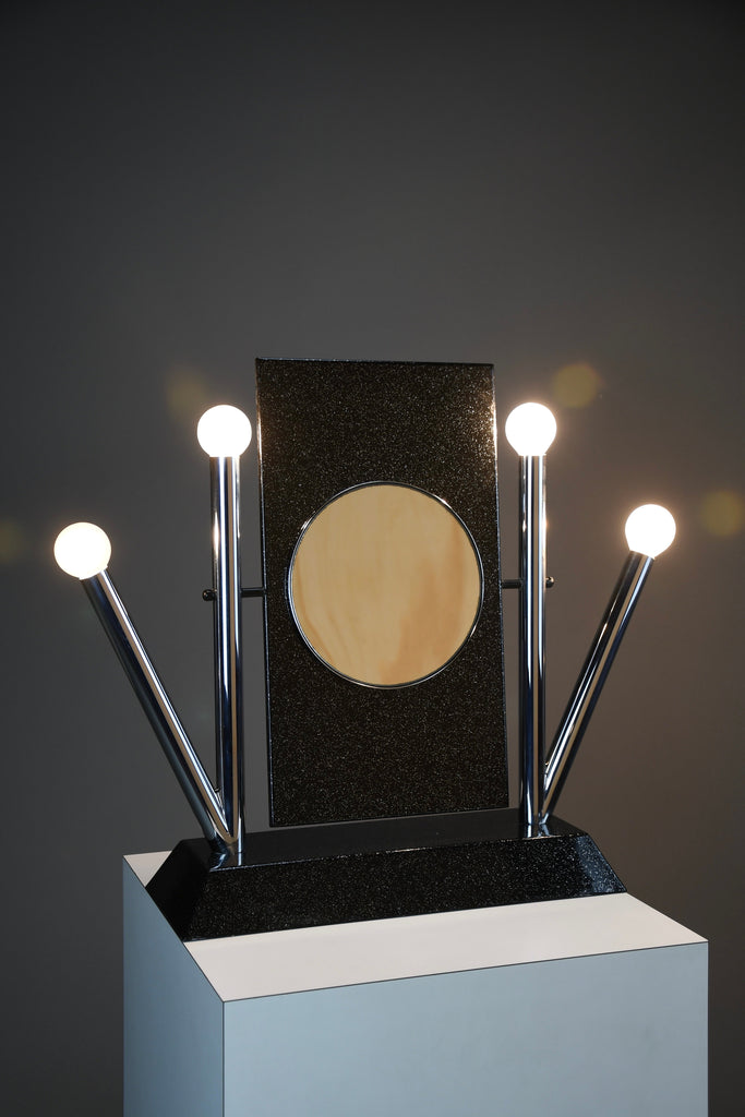 “Yukka” vanity mirror by Anna Anselmi for Bieffeplast Italy 1980 - Furniture