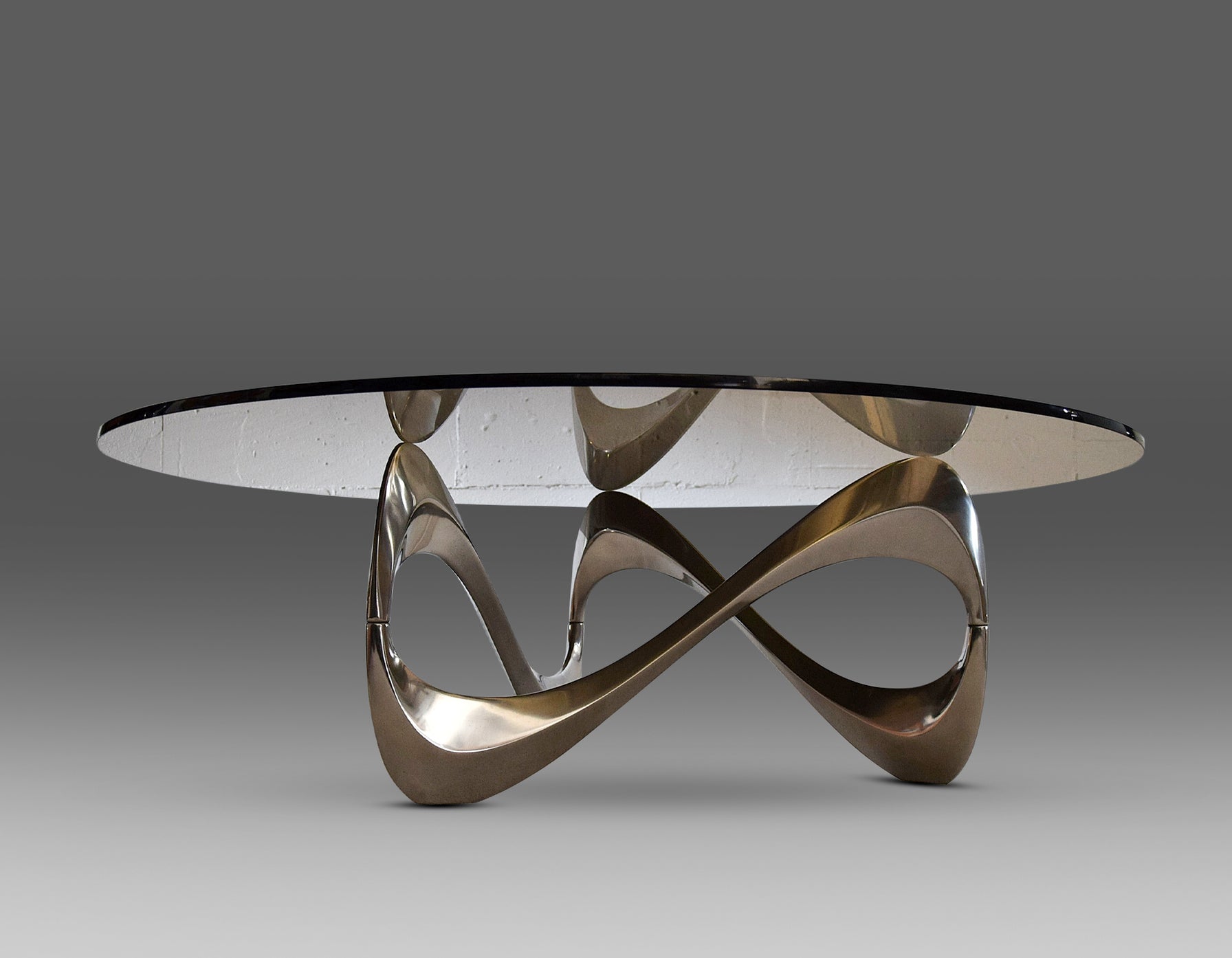 Knut Hesterberg Mid century Modern Snake Table for Ronald Schmitt