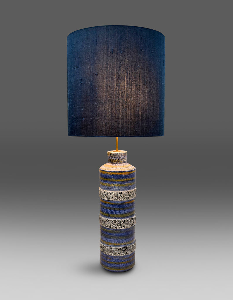Italian Mid-Century Modern Ceramic Table Lamp by Aldo Londi for Bitossi