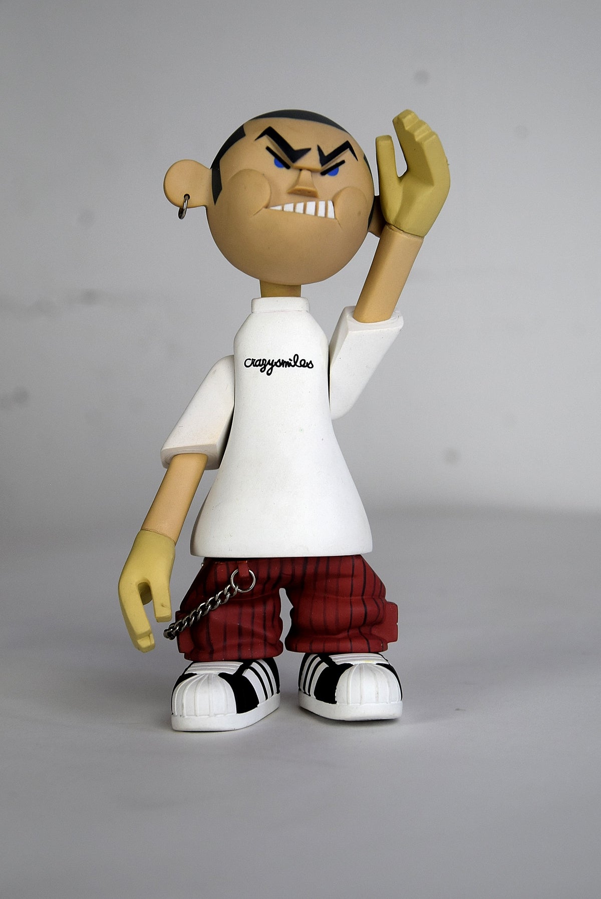 ミュージシャン pre-school Steak COTTON FIGURE Vinyl Art Toy Young Fat West by Michael Lau 2003 in mint condition